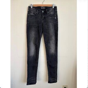 Vintage Silver Skinny Jeans